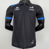 2023 F1 ALPINE Black Polo Racing Suit