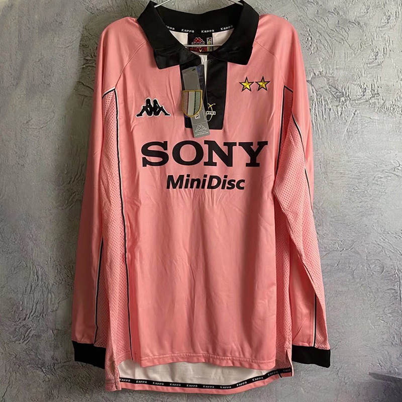 1997-1998 JUV Away Retro Long Sleeve Soccer Jersey (长袖)