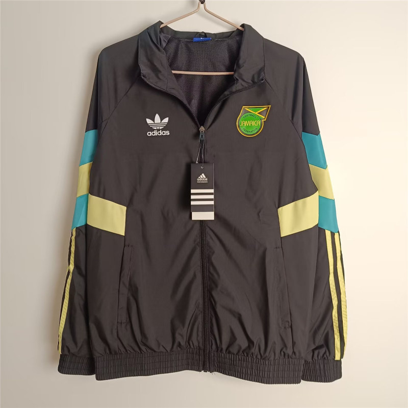 Mens Jamaica All Weather Windrunner Jacket Black 2025