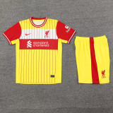 24-25 LIV Yellow Training Short Suit