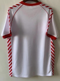 1984 Norway White Retro Soccer Jersey