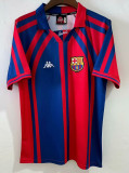 Mens Barcelona Retro Home Champions League Jersey 1997/98