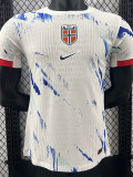 24-25 Norway Away Player Version Soccer Jersey