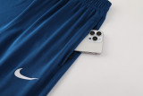 24-25 Portugal Royal blue Half Pull Tracksuit