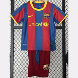 2010-2011  Barcelona  Home Kids Retro Soccer Jersey