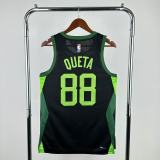 Mens Boston Celtics Nike Black 2024/25 Swingman Jersey - City Edition
