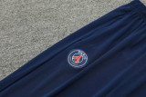 24-25 PSG Royal blue Half Pull Tracksuit