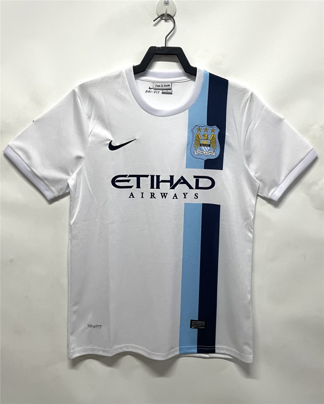 Mens Manchester City Retro Third away Jersey 2013/14