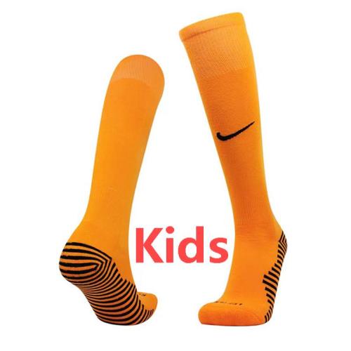 24-25 Netherlands Home Orange Kids Socks