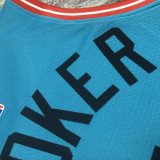 SUNS Booker #1 Blue Top Quality Hot Pressing NBA Jersey