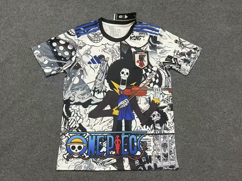 Mens Japan King of Pirates Brook Grey Jersey 2025