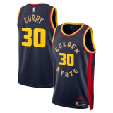 Mens Golden State Warriors Nike Navy 2024/25 Swingman Jersey - City Edition