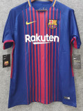 2017-2018 Mens Barcelona  Home Retro Soccer Jersey