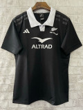 24-25 New Zealand All Blacks Home Rugby Jersey