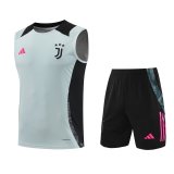 Mens Juventus Singlet Suit Grey 2024/25