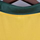 1988 Brazil Home Retro Soccer Jersey