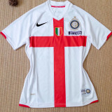2007-2008 INT 100th Anniversary White Retro Soccer Jersey