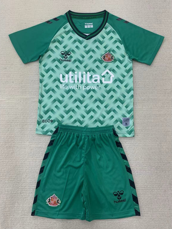 24-25 Sunderland Green GoalKeeper Kids Soccer Jersey