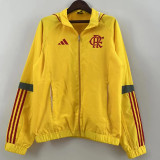 23-24 Flamengo Yellow Windbreaker