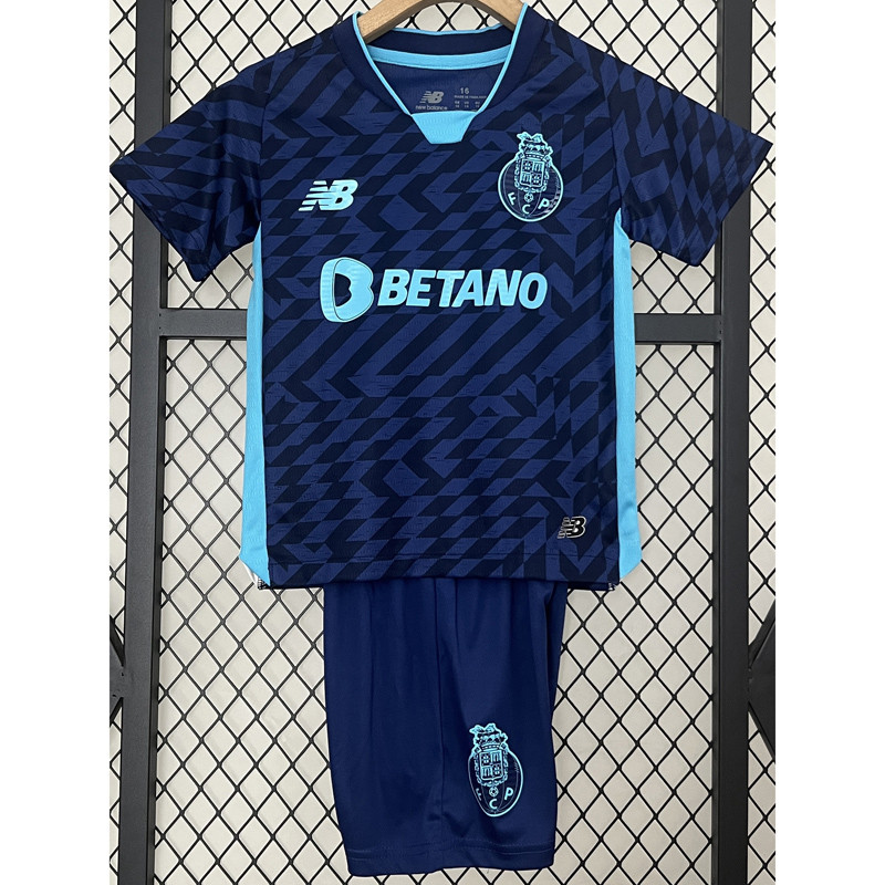 24-25 Porto Third Kids Soccer Jersey