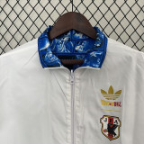 2024 Japan Anime Edition Blue & White Double Sided Windbreaker