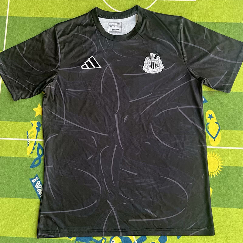 24-25 Newcastle Black Grey Training Shirts