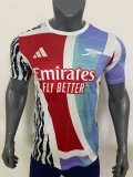 Mens Arsenal Tri-Color Pre-Match Jersey 2024/25