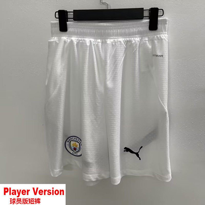 24-25 Man City Home Player Version Shorts Pants