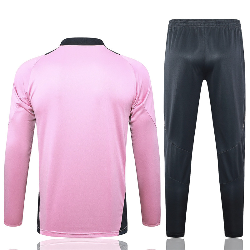 Mens Real Madrid Training Suit Pink 2024/25