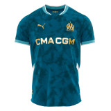 Mens Olympique Marseille Away Authentic Jersey 2024/25 - Match