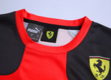 2023 F1 Formula One Ferrari #55 Red Racing Suit (圆领55号)
