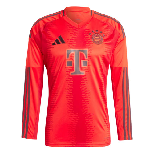 Mens Bayern Munich Home Jersey Long Sleeve 2024/25
