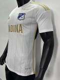 24-25 Millonarios Away Player Version Soccer Jersey