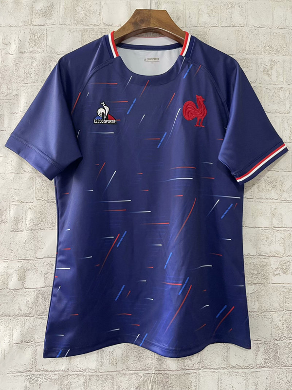 2024 France World Sevens Home Rugby Jersey