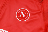 Mens Napoli Training Suit Red 2024/25