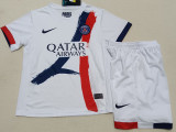 24-25 PSG Away Kids Soccer Jersey