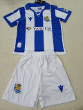 24-25 Real Sociedad Home Kids Soccer Jersey