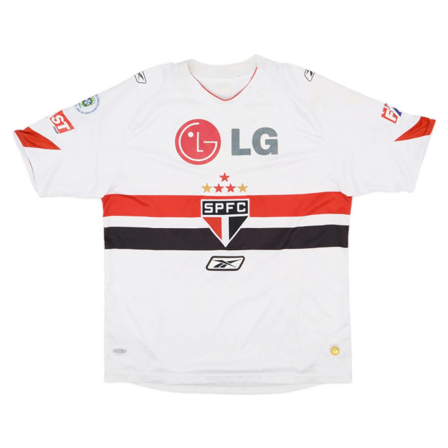 Mens Sao Paulo FC Retro Home Jersey 2006/07