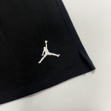M006 Jordan Black Pure Cotton Fabric Casual Short Pants