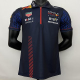 2023 F1 Red Bull Royal Blue Polo Racing Suit