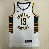 22-23 Indiana Pacers GEORGE #13 White Top Quality Hot Pressing NBA Jersey