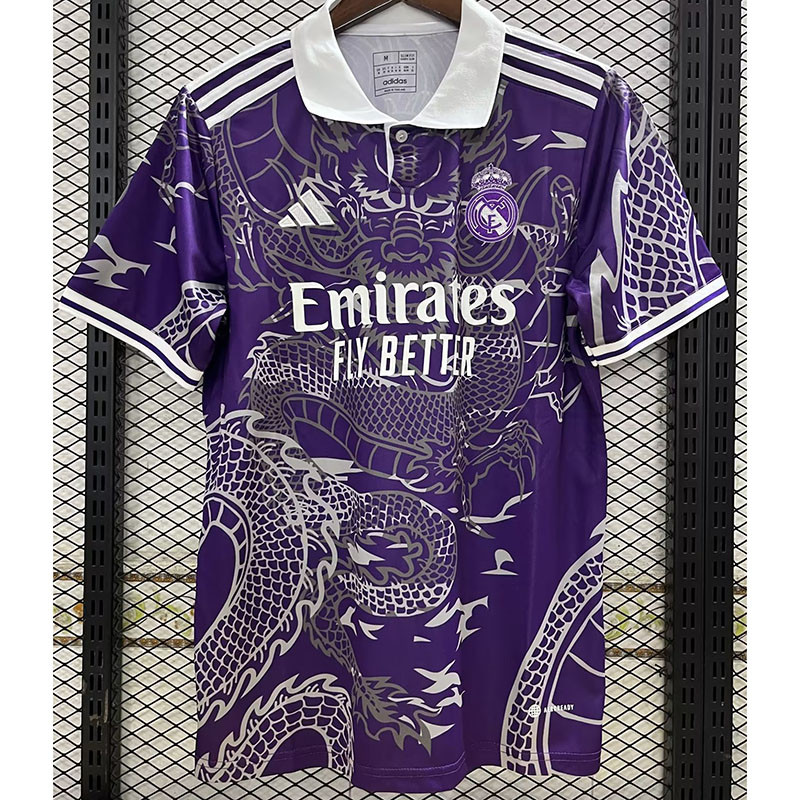 2023 Real Madrid Purple white Special Edition Fans Training Shirts