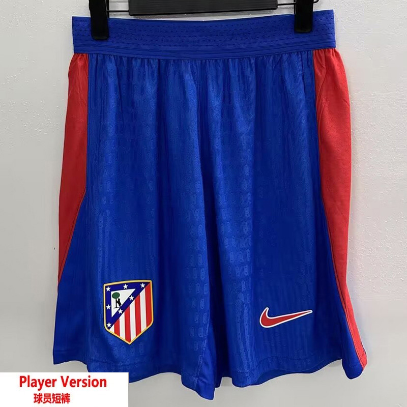 24-25  Atletico Madrid  Home Player Version Shorts Pants