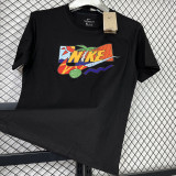 T237 NK Black High Quality Casual T-Shirt