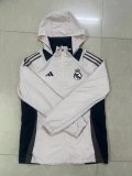 Mens Real Madrid All Weather Windrunner Jacket Cream 2024/25