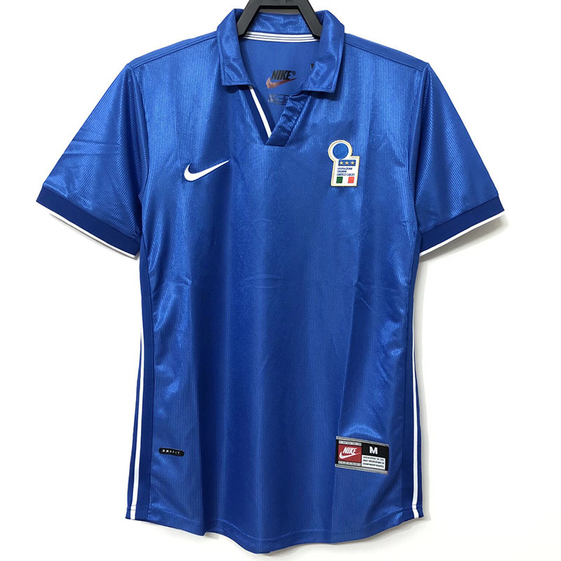 1998 Italy Home Retro Soccer Jersey