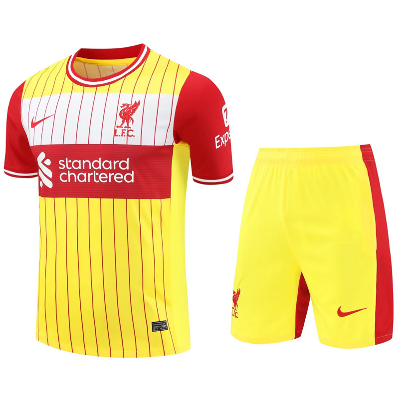 24-25 LIV Yellow Training Short Suit