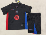 24-25 Barcelona Away Kids Soccer Jersey
