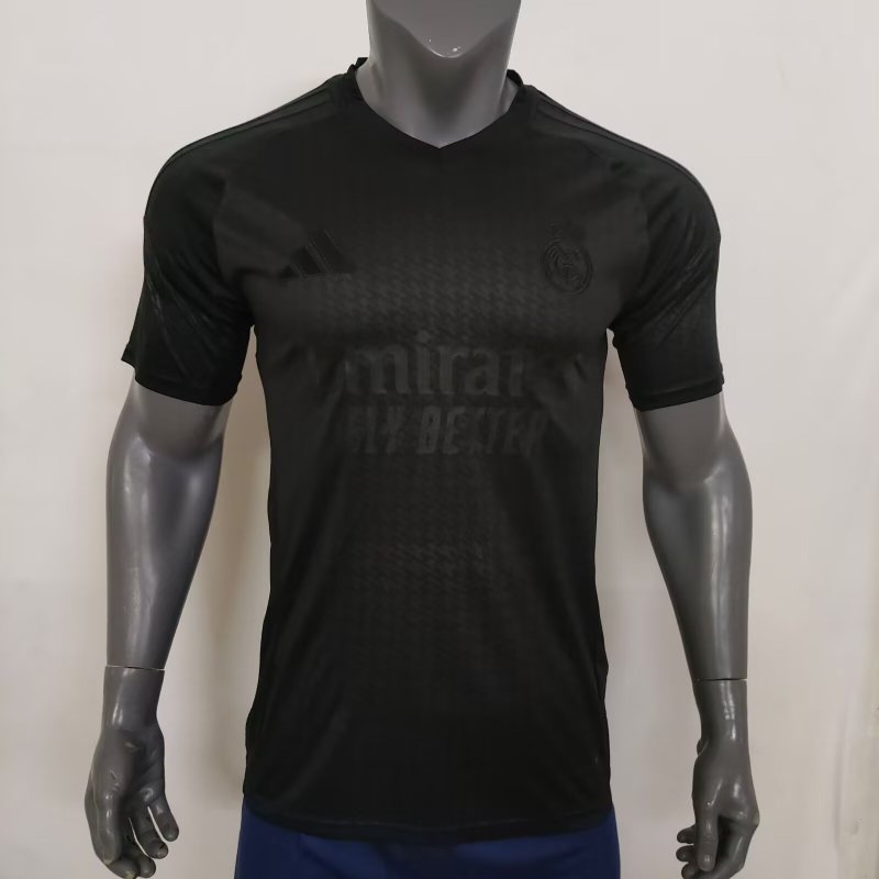Mens Real Madrid Special Edition Black Jersey 2024/25