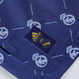 23-24 Real Madrid Blue Windbreaker